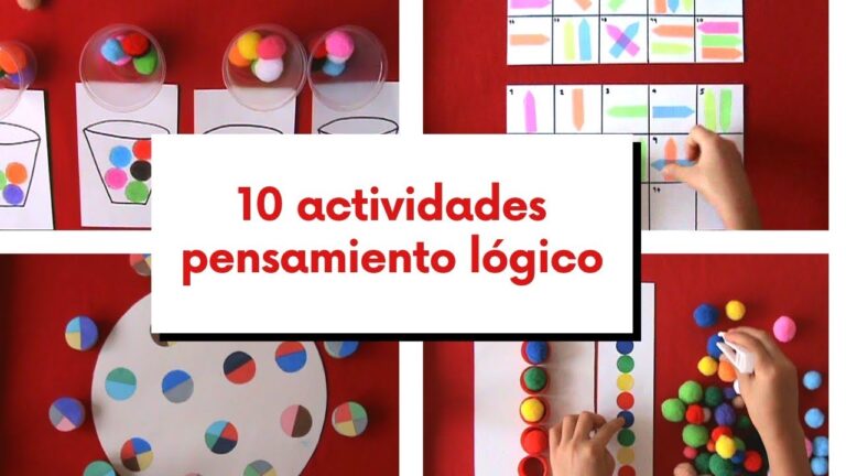 actividades de pensamiento logico matematico para preescolar