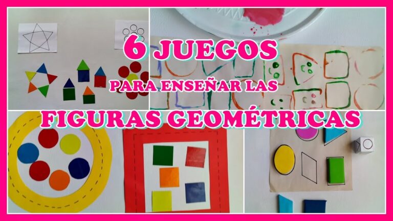 actividades de preescolar de figuras geometricas