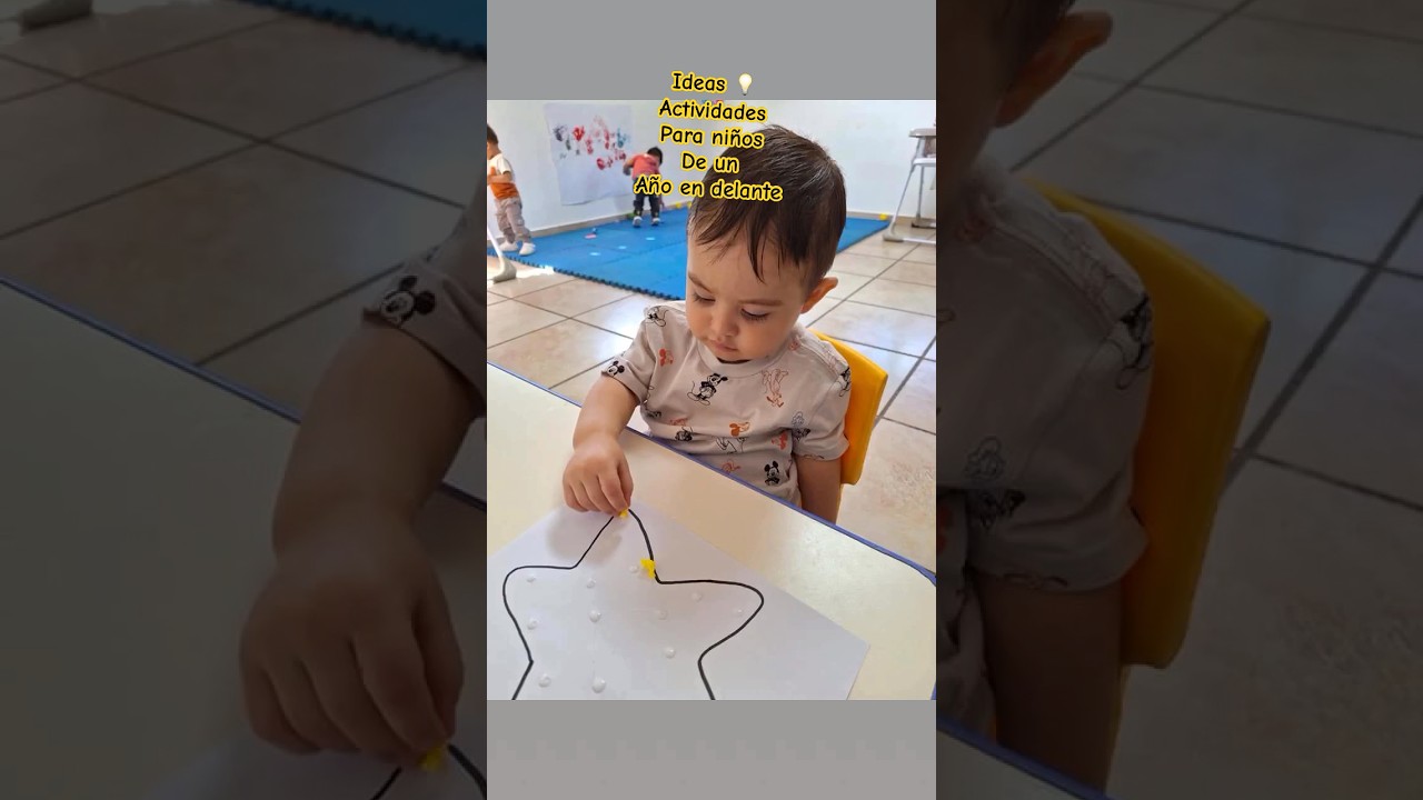 actividades niños 1 año escuela infantil