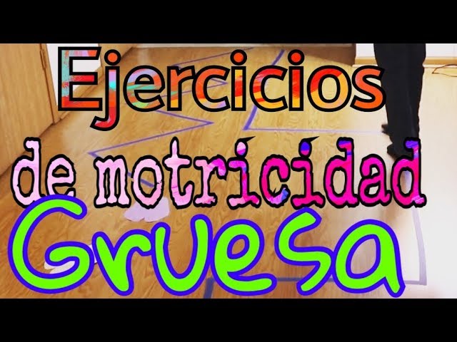 actividades psicomotrices para niños de 3 a 6 años