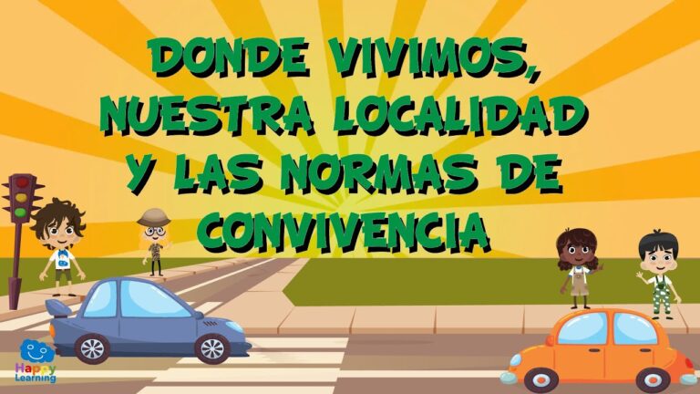 actividades sobre las normas de convivencia para niños