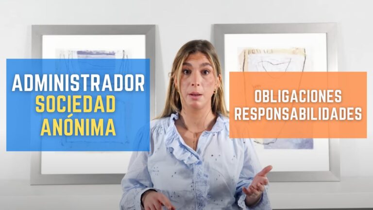 administracion de la sociedad responsabilidades