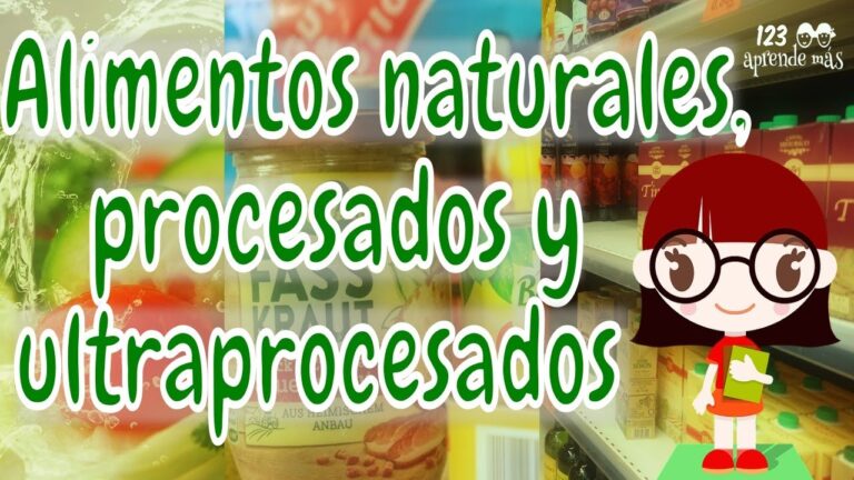 alimentos industrializados ventajas y desventajas