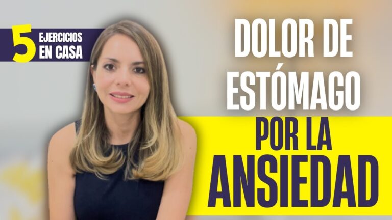 ansiedad y dolor de estomago