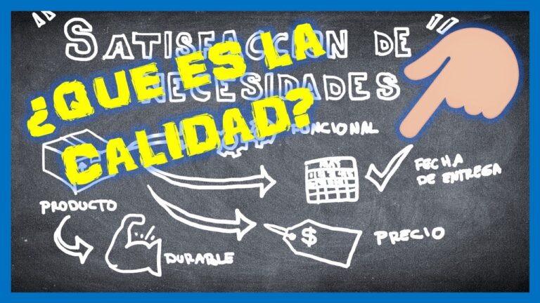 calidad del producto que es