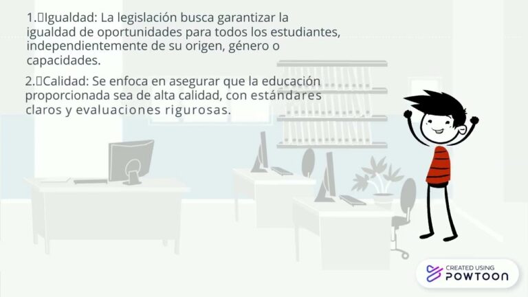 caracteristicas de la legislacion educativa