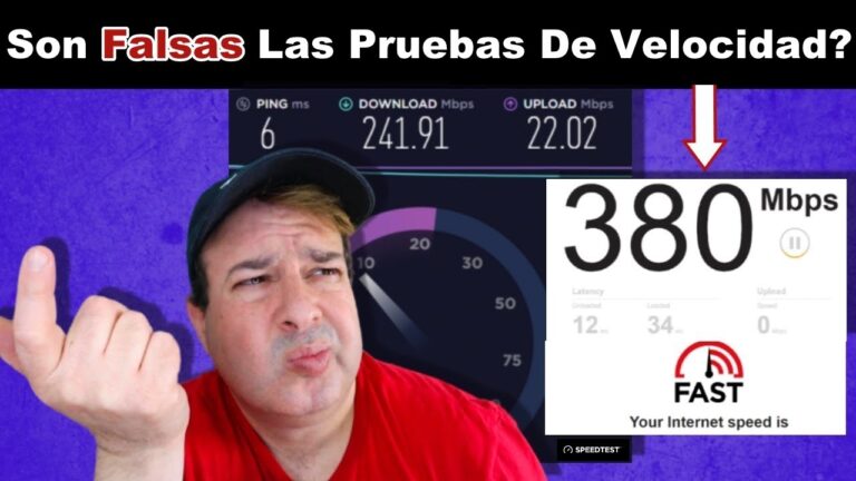 caracteristicas de la prueba de velocidad