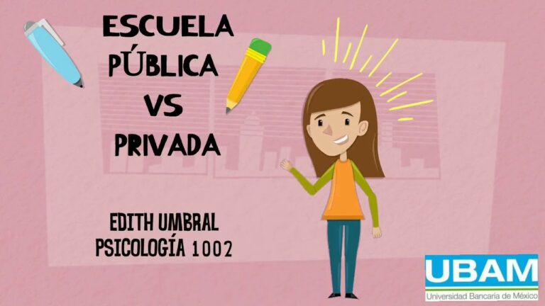 caracteristicas de una escuela publica