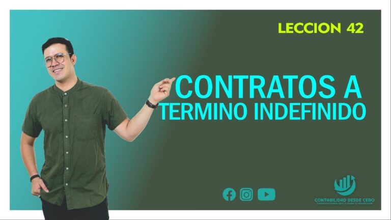 caracteristicas del contrato de trabajo indefinido
