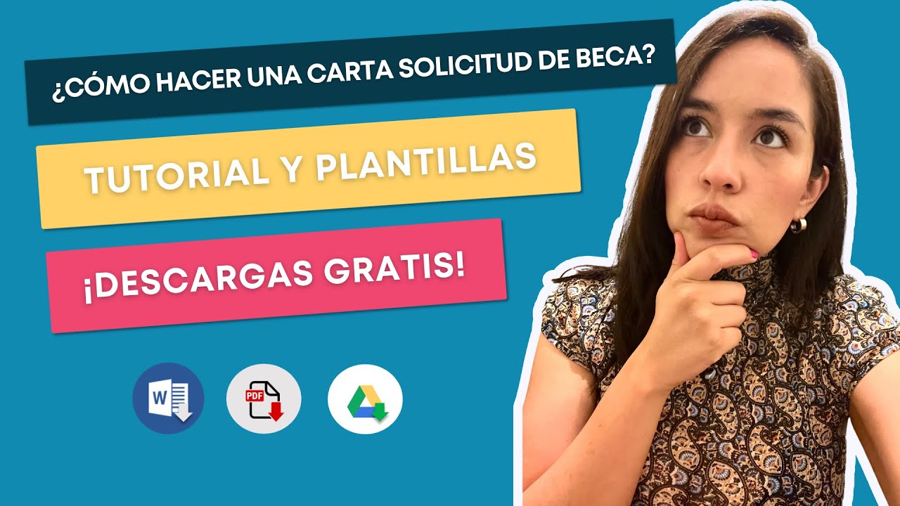 carta para solicitud de beca