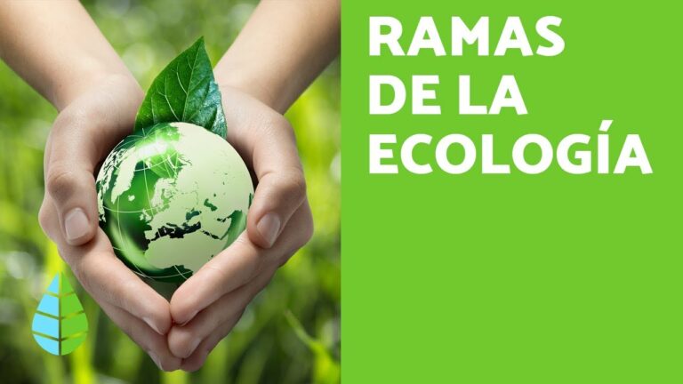ciencias y ramas auxiliares de la ecologia