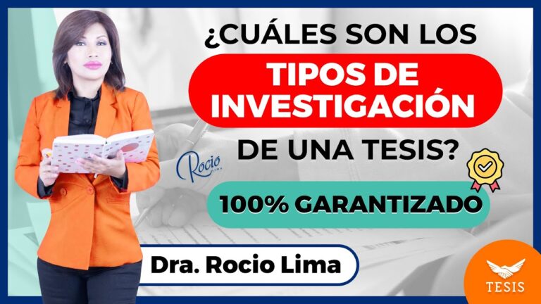 clases de tesis que existen