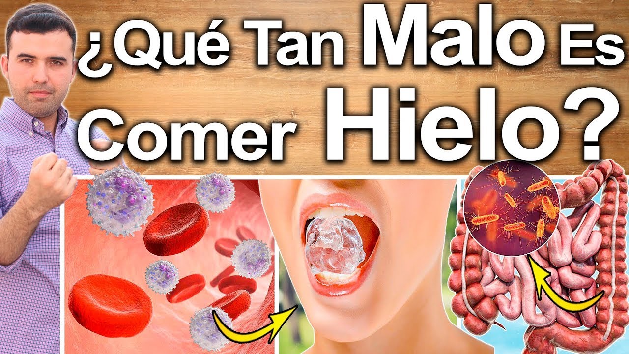 como dejar de comer hielo