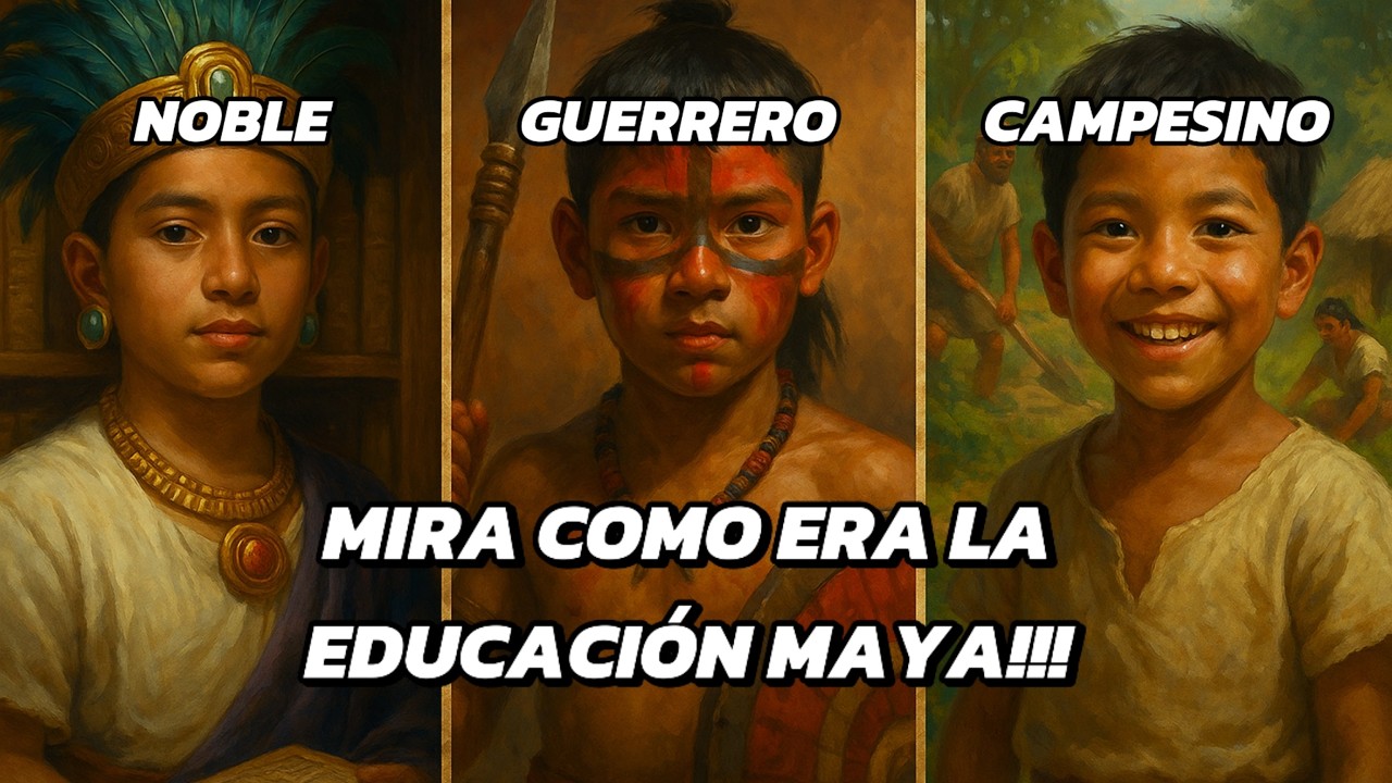 como fue la educacion de los mayas