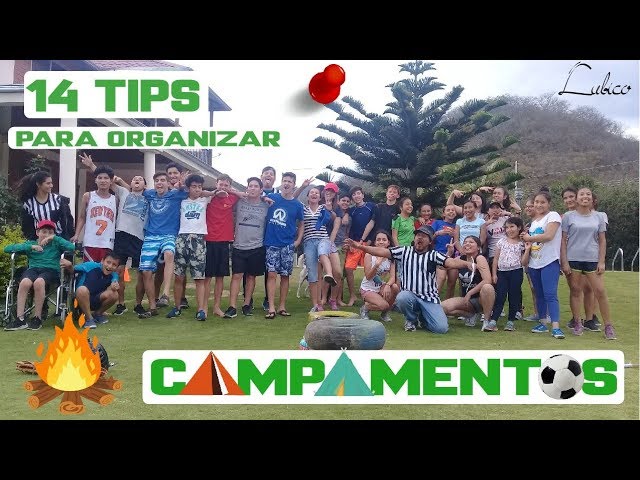 como realizar un campamento escolar