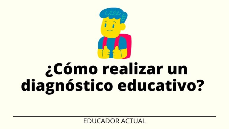 como realizar un diagnóstico educativo