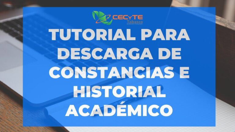 como sacar una constancia de estudios cecyte