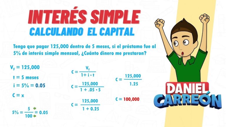 cómo se calcula el capital