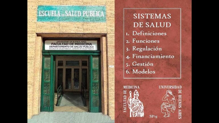 como se clasifican los sistemas de salud