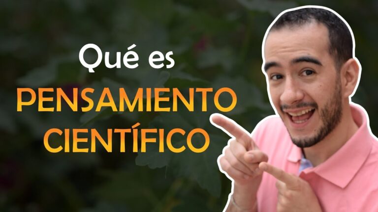 como se construye el pensamiento cientifico