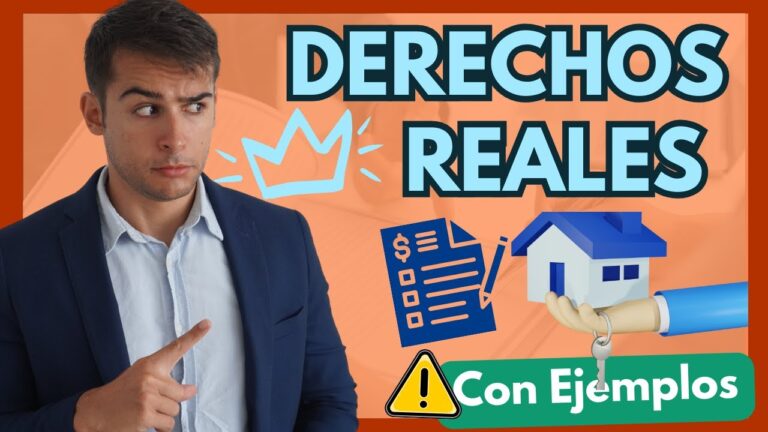 como se dividen los derechos reales