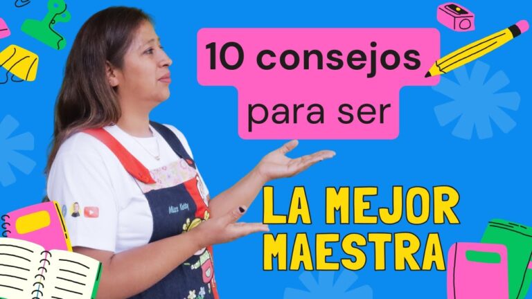 como ser maestra de kinder