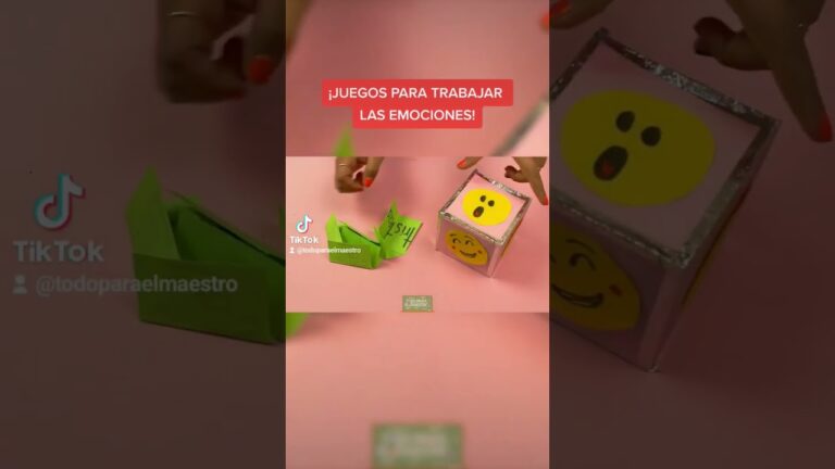 como trabajar el dado de las emociones