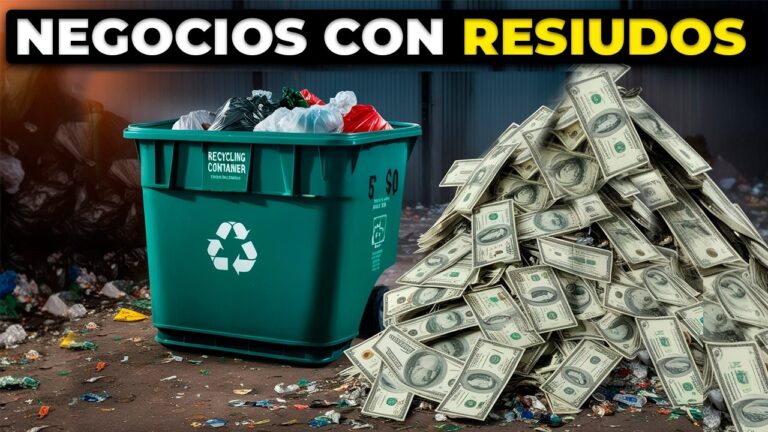 compra de materiales para reciclar