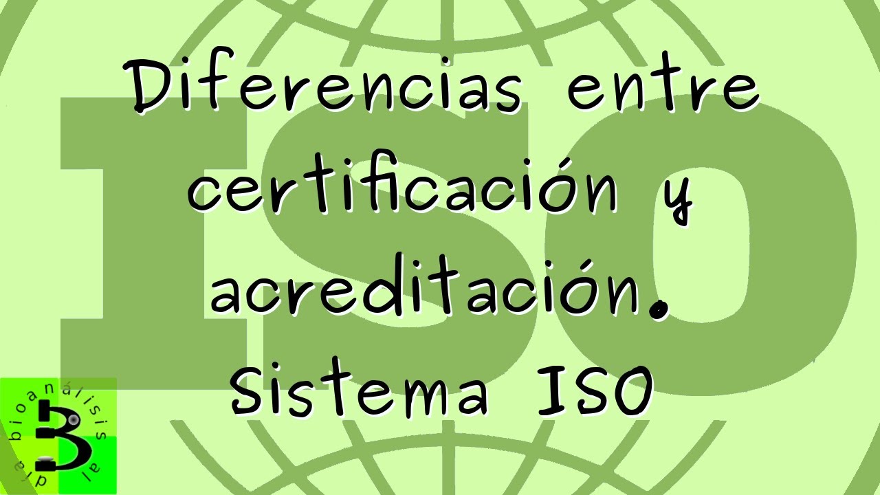 concepto de acreditacion y certificacion
