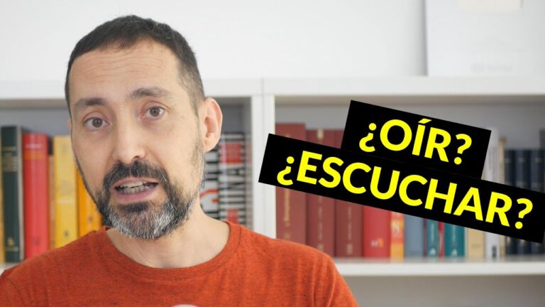 concepto de escuchar y oir