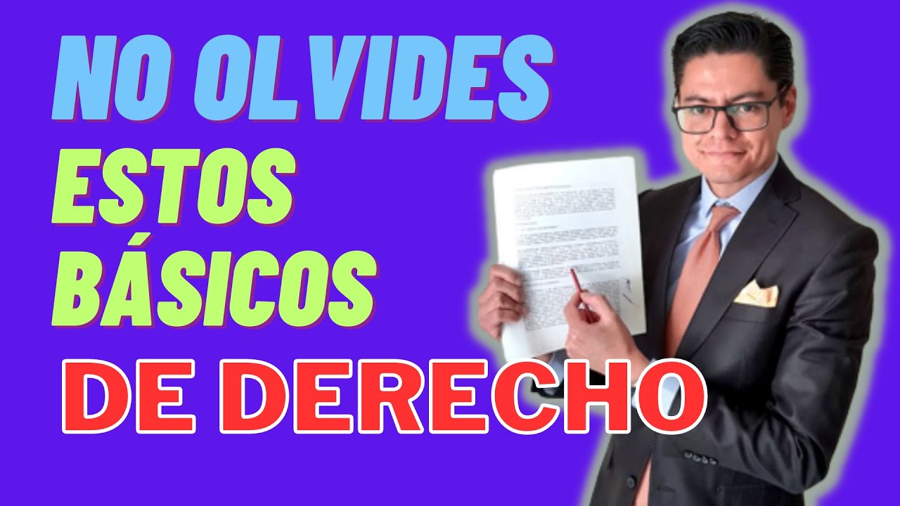 conceptos fundamentales del derecho y la cultura