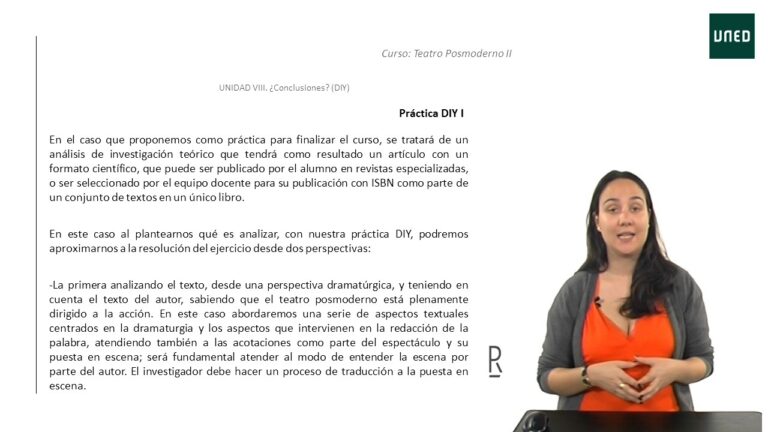 conclusion de una obra de teatro