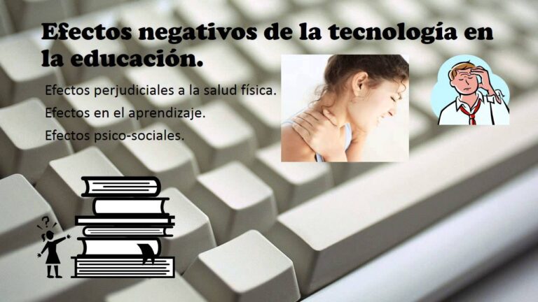 consecuencias negativas de la tecnologia en la educacion