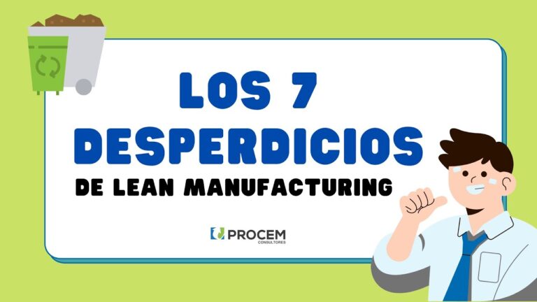 cuales son los 7 principios de la manufactura esbelta