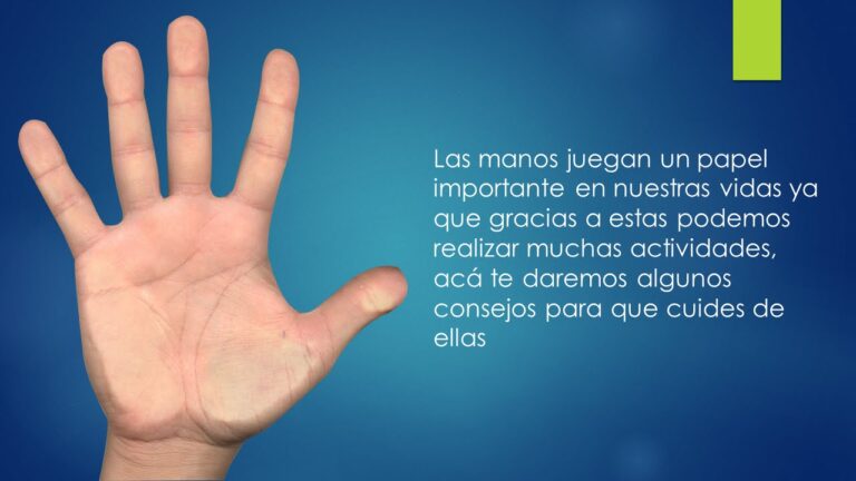 cuida tus manos en el trabajo