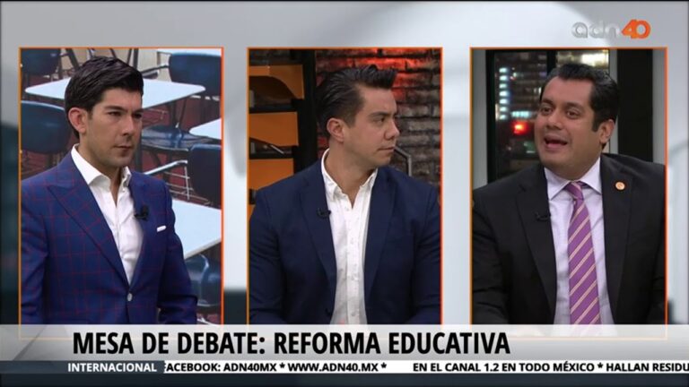 debate de la reforma educativa