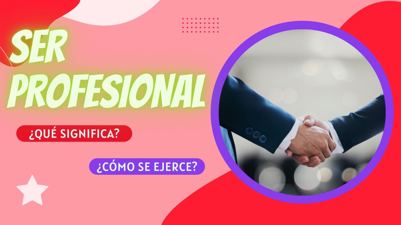 definicion de profesionalismo como valor