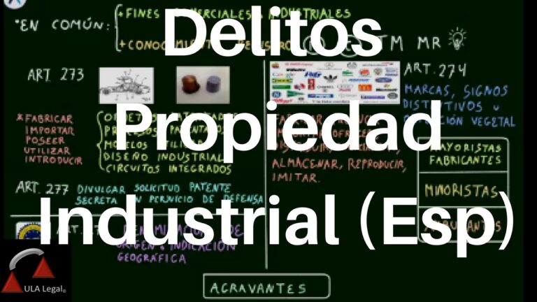 delitos de la propiedad industrial