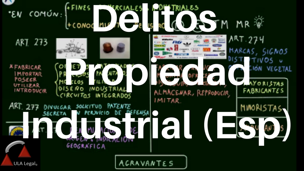 delitos de la propiedad industrial