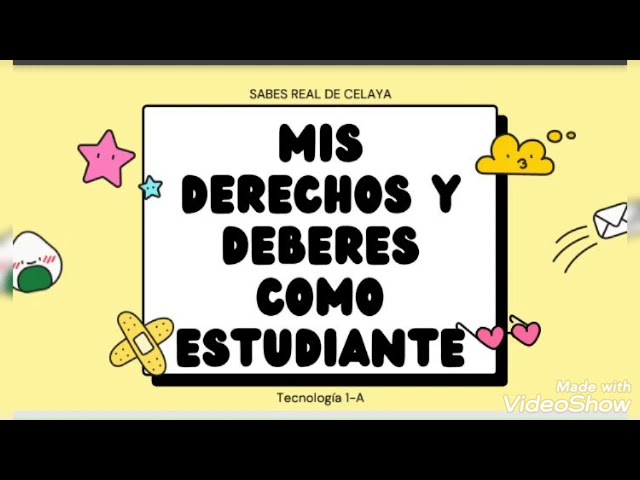 derechos y deberes del estudiante