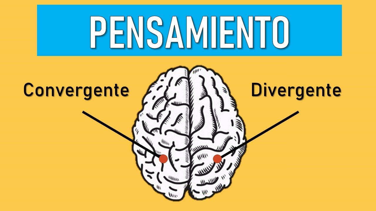 diferencia entre pensamiento convergente y divergente
