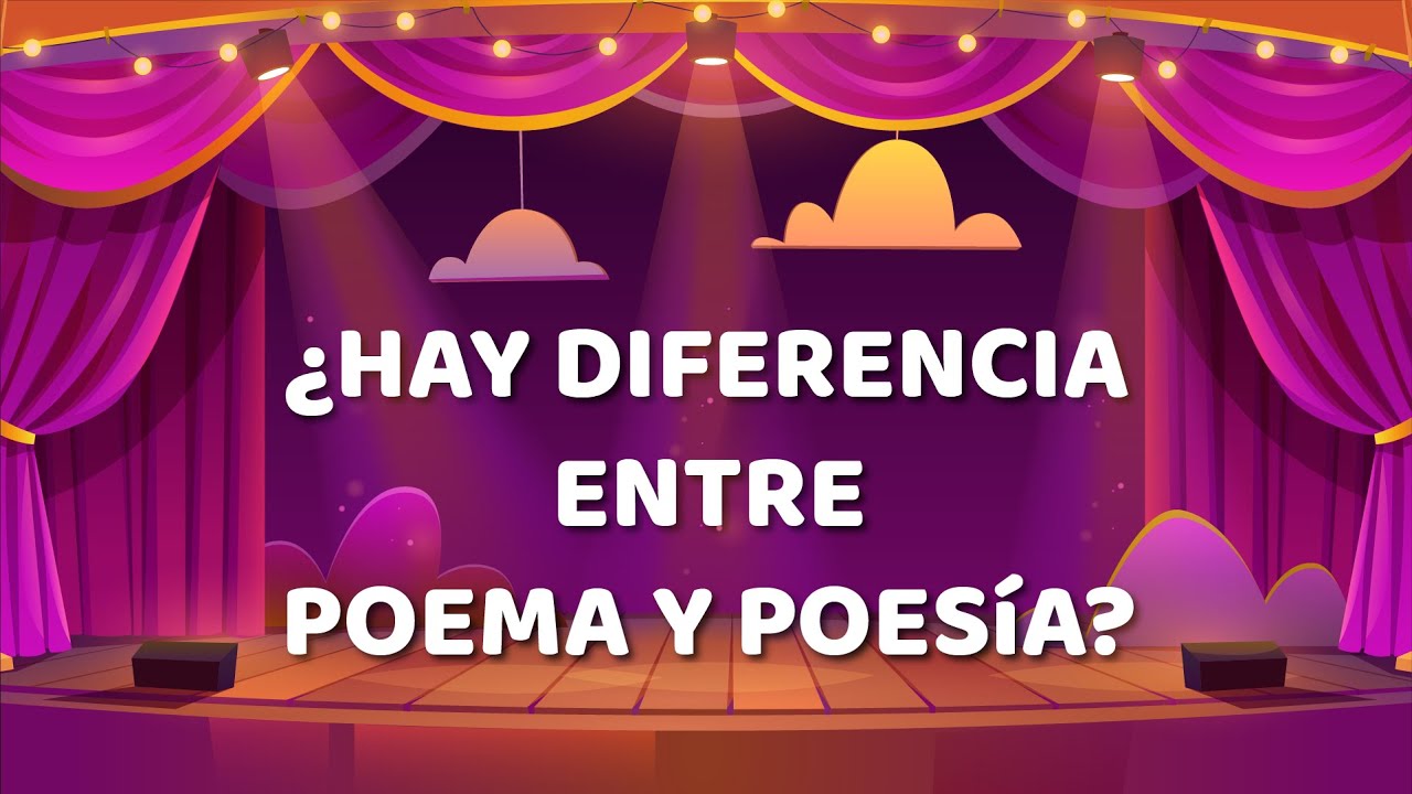 diferencias entre poema y narracion