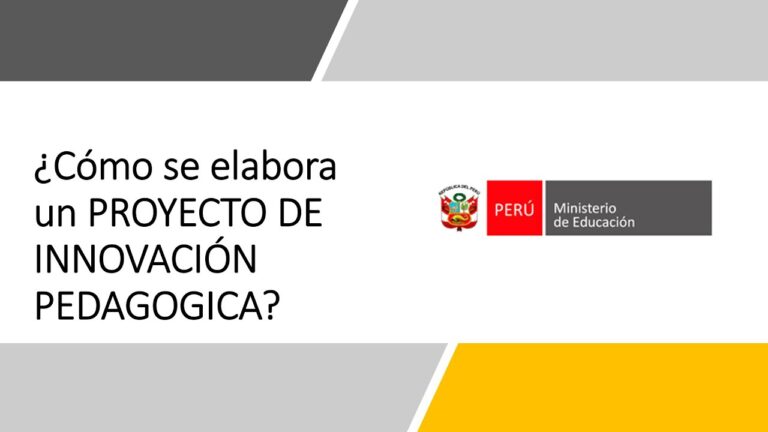 diseño de un proyecto de innovacion