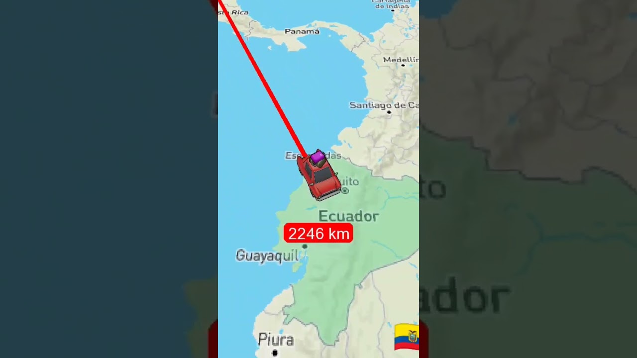 distancia entre chile y mexico