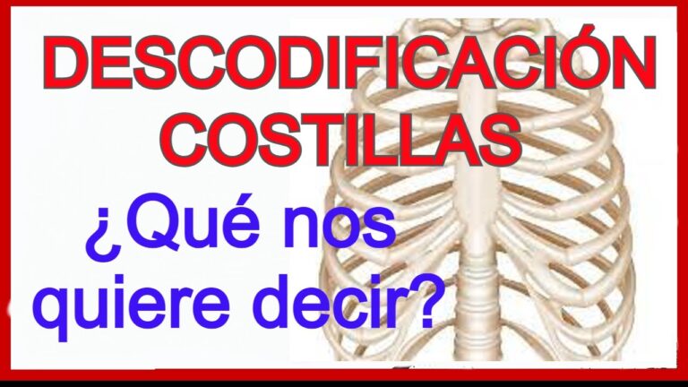 dolor de costillas y emociones