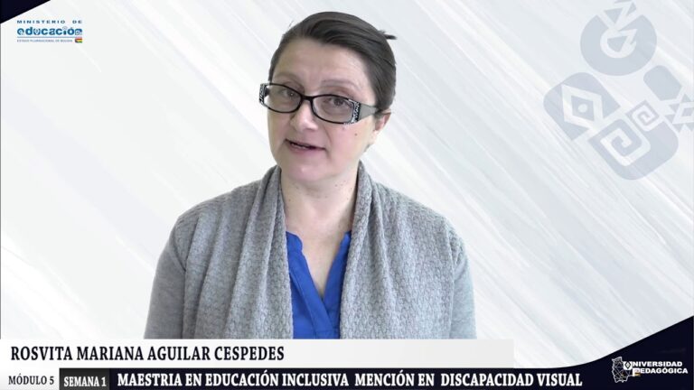 educacion inclusiva discapacidad visual modulo 5