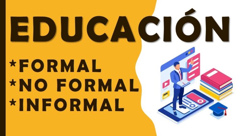 educación informal y no formal