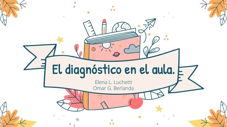 el diagnostico en el aula