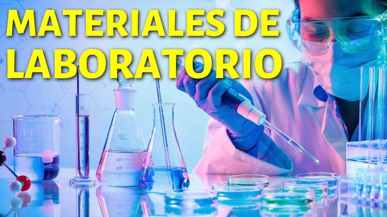 elementos de cristaleria de laboratorio