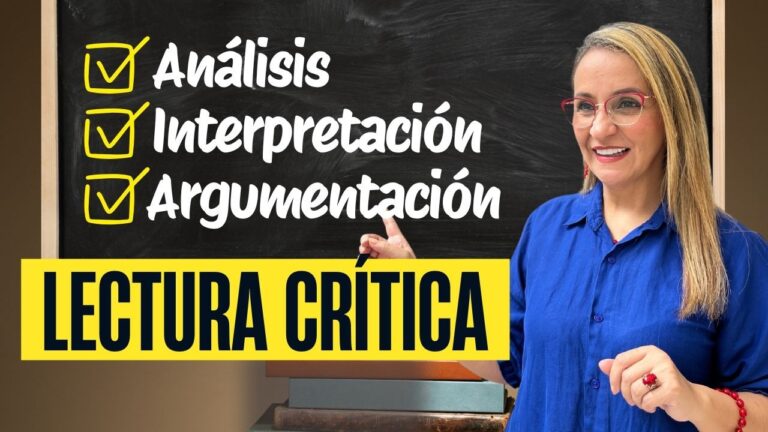 en que consiste la lectura critica